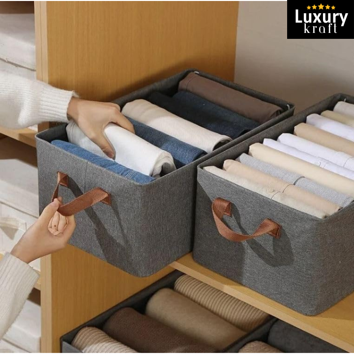 🛍️WardrobeBox™ Foldable Organisers | 🔥 Buy 6 Boxes, Get 6 FREE – Only ₹799 Today! ⏳