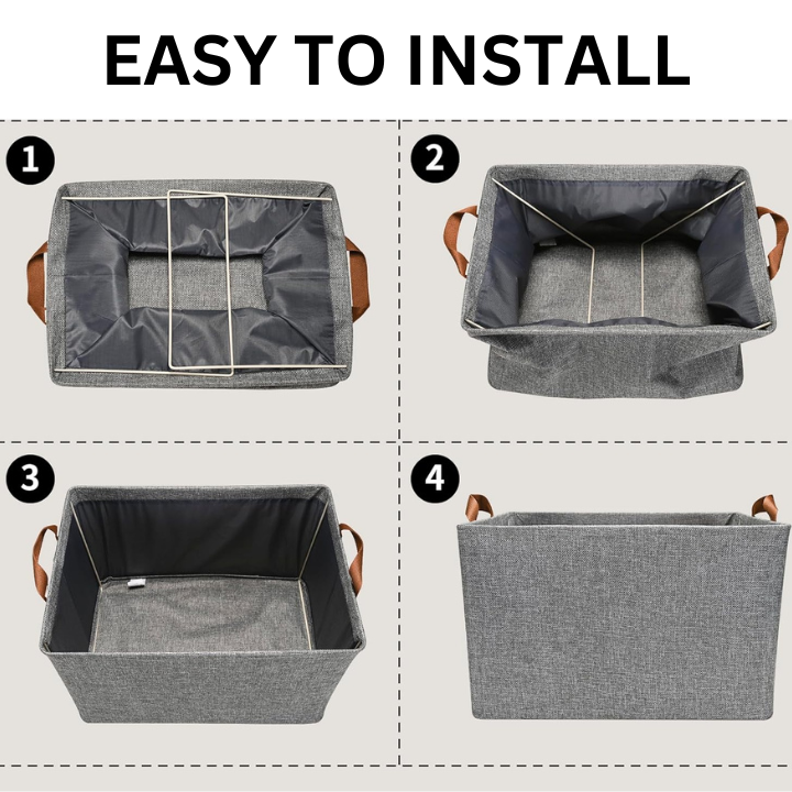 🛍️WardrobeBox™ Foldable Organisers | 🔥 Buy 6 Boxes, Get 6 FREE – Only ₹799 Today! ⏳
