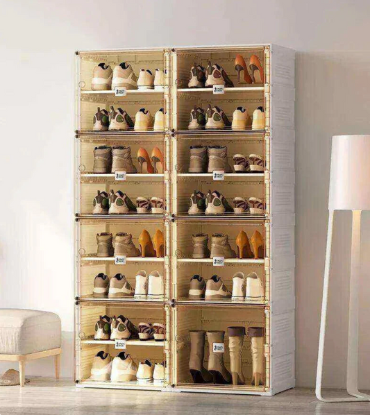 👟Smart Foldable Shoe Rack Shelf - 8 Layer |🔥Top-Rated Bestseller🔥